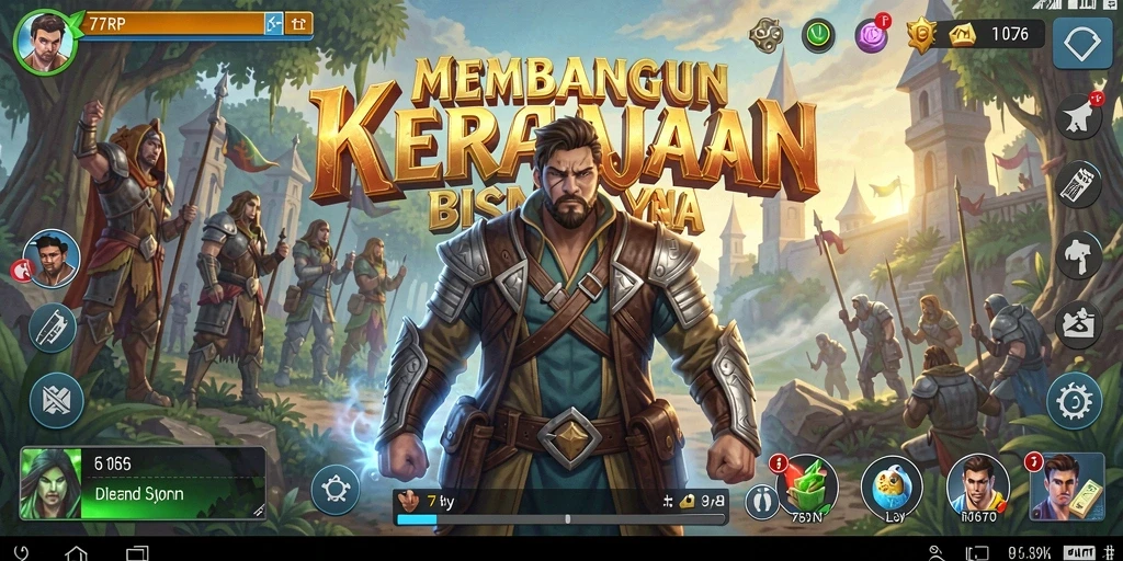 Screenshot 77RP menampilkan gameplay Tycoon yang seru.