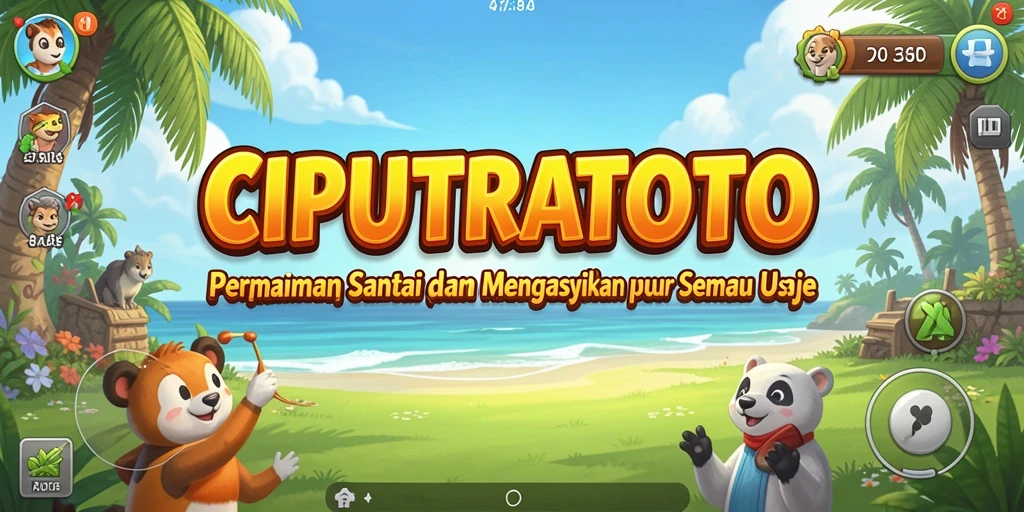 Tampilan gameplay CIPUTRATOTO yang menarik dan penuh warna.