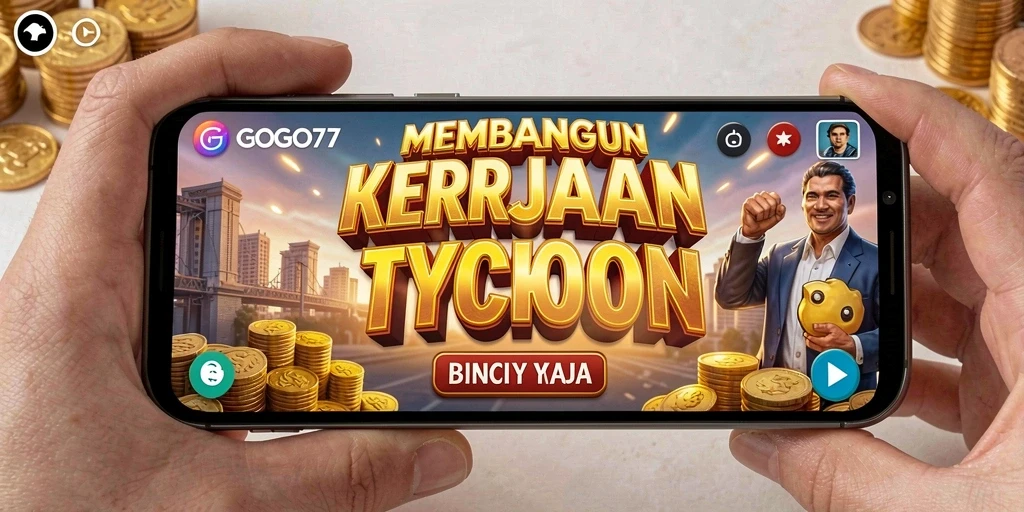 Tampilan gameplay Tycoon yang seru dan interaktif.