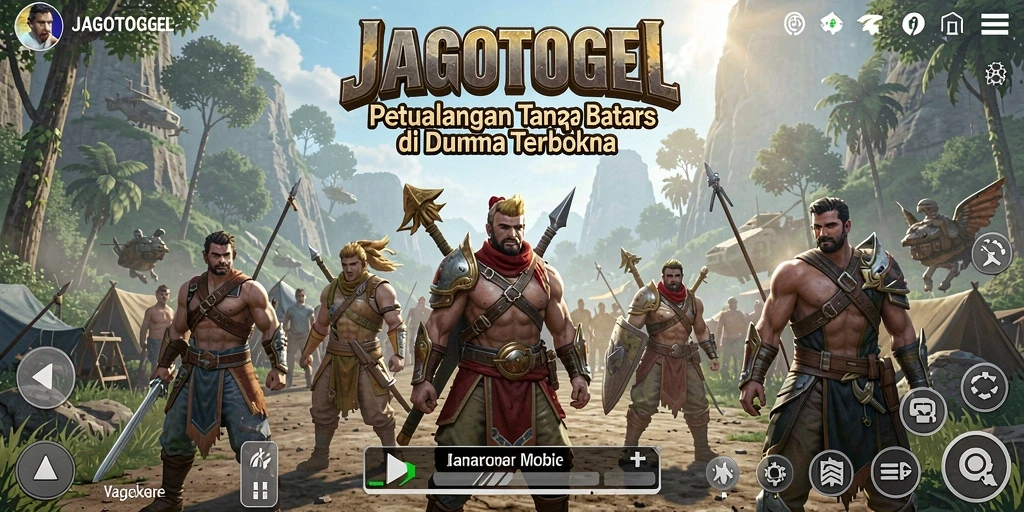 Tampilan mendalam dari dunia terbuka JAGOTOGEL yang menakjubkan.