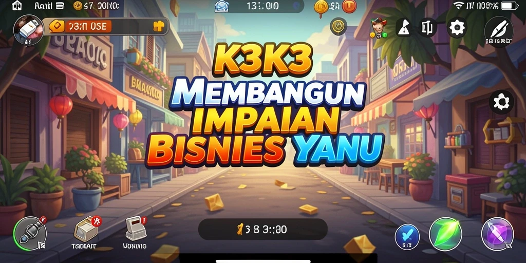 Tampilan gameplay K3K3 yang menarik dan interaktif.