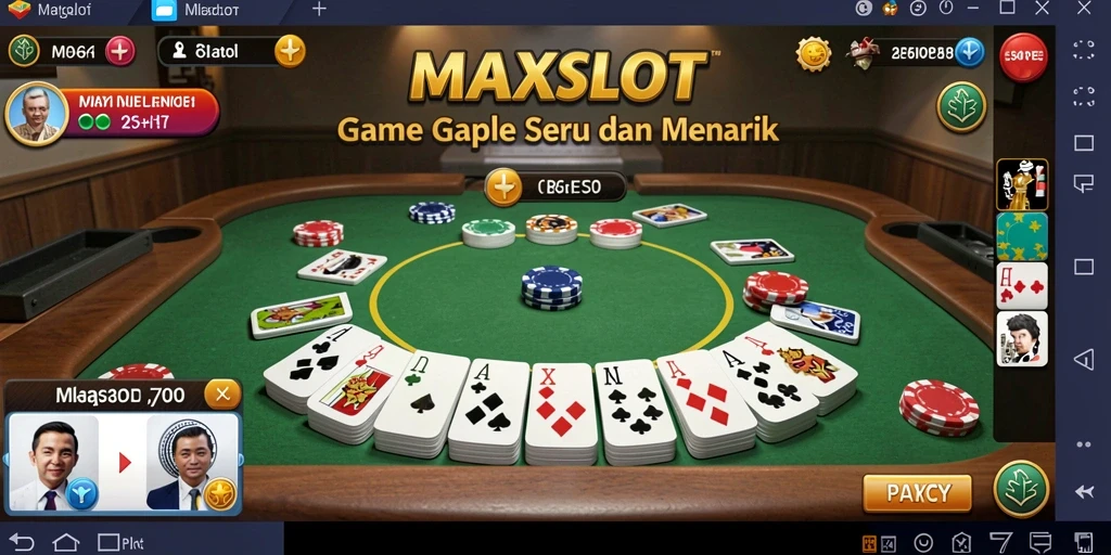 Tampilan gameplay seru dalam MAXSLOT yang membuat ketagihan.