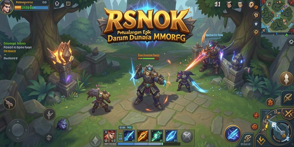 Tampilan gameplay <strong>RSNOK</strong> yang menarik dengan petualangan seru di dunia fantasi.