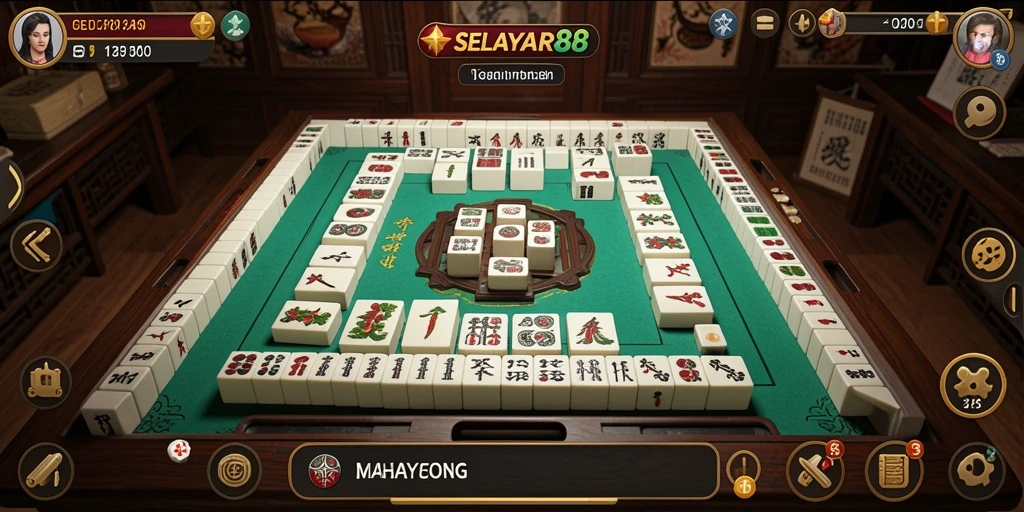 Gameplay Mahjong yang mengasyikkan dan penuh tantangan di SELAYAR88.