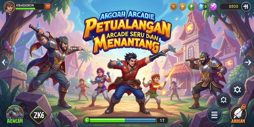Gameplay seru ZK6 dengan berbagai tantangan menarik.